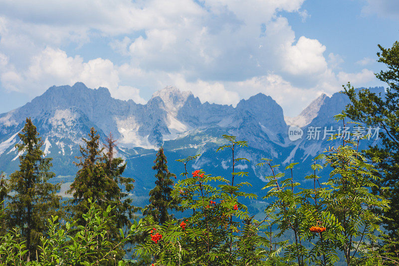 mount . wilder Kaiser, Going, Tyrol，奥地利